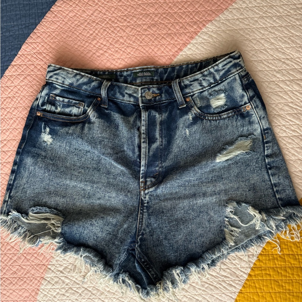 Wild fable high waisted shorts size 12